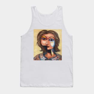 Woman Portrait | Expressionism Tank Top